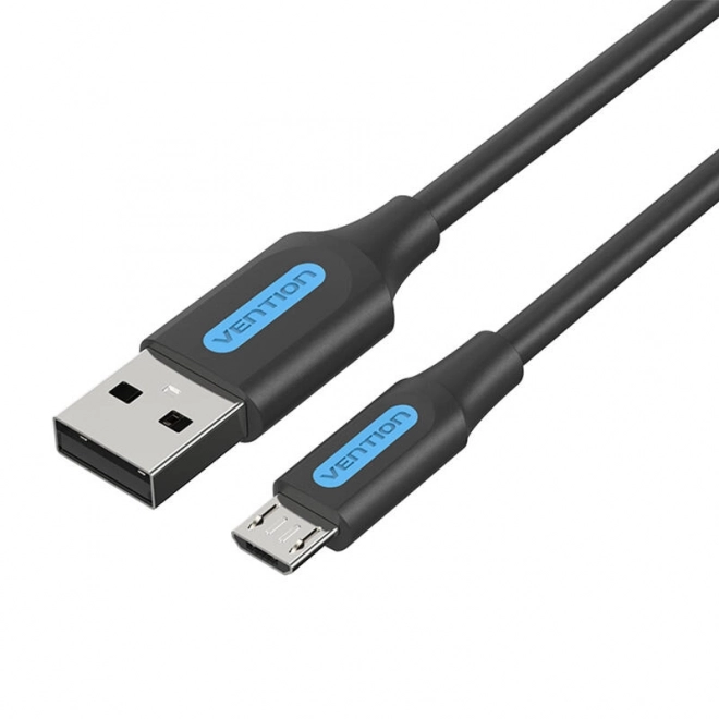 Usb kábel Vention 0,25m 3A čierny