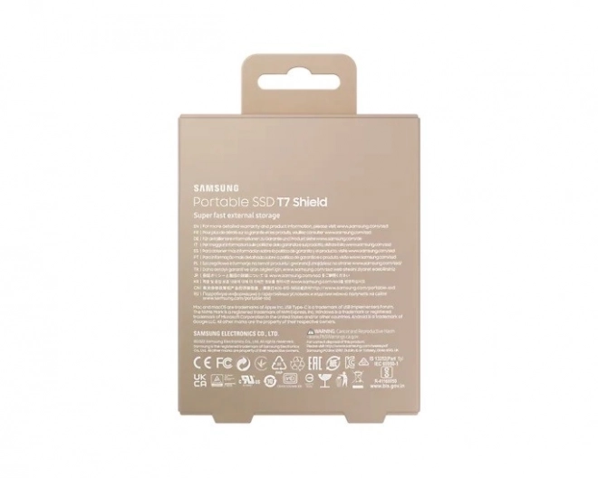SSD Disk T7 Shield 2TB USB 3.2 béžový