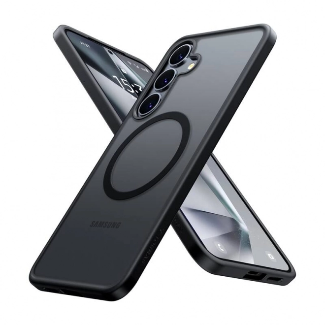 Elegantné púzdro Torras Guardian Magnetic pre Samsung S25+ (čierne)