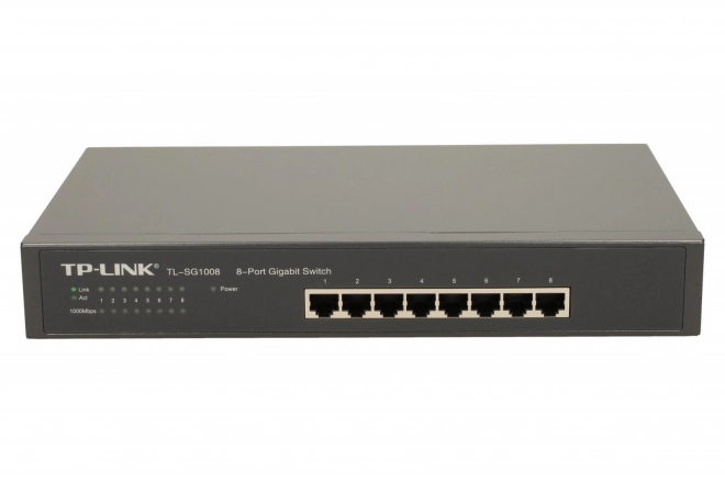 Gigabitový prepínač TP-Link TL-SG1008 8-Port