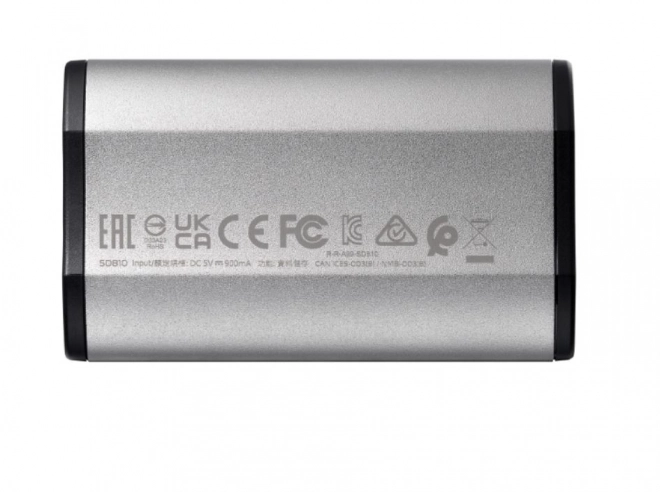 Externý SSD disk 4TB strieborný