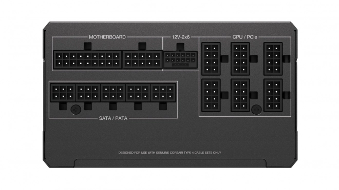 Plne modulárny zdroj Corsair RMx Series 1000 ATX 3.1 Gold