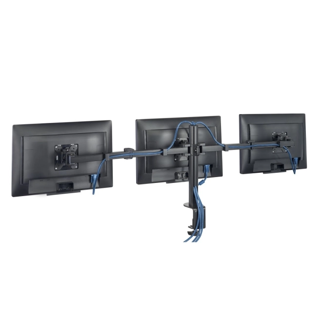 Držiak na monitor s 3 ramenami pre 13-27 palcov