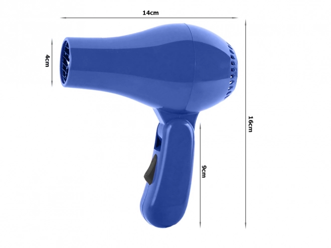 Skladacia cestovná sušička na vlasy