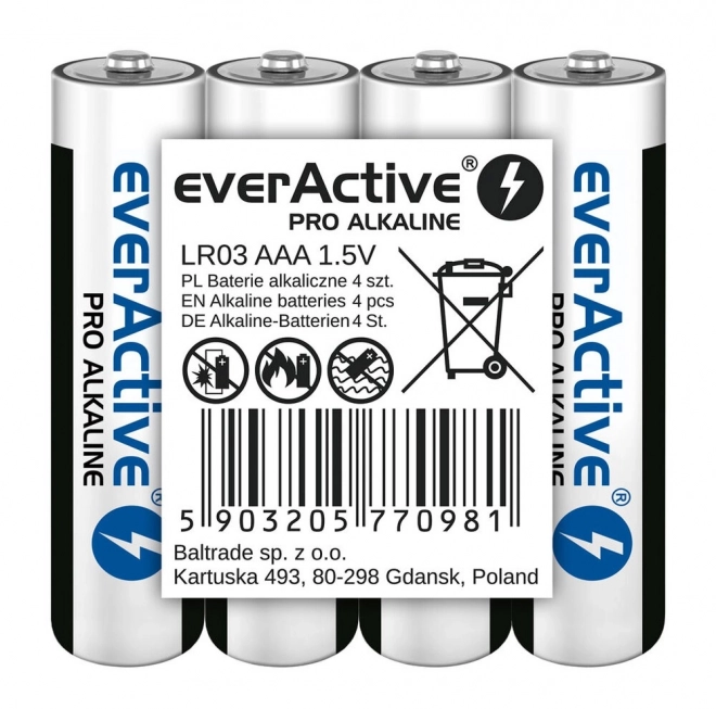 Alkalické batérie everActive PRO