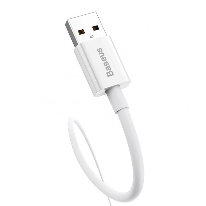 Kábel USB-C 100W Baseus s displejom 1,5 m biela