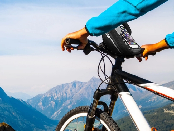 Vodoodpornosť cyklistická taška na telefón