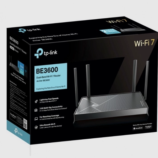 Router Archer BE3600 DualBand Wi-Fi 7