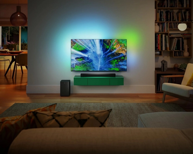 Soundbar s bezdrôtovým subwooferom