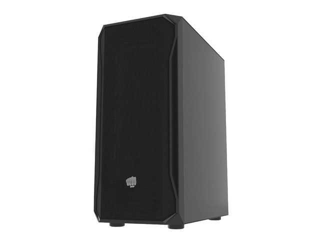 Počítačová skriňa Fury Shobo SH4 RGB s oknom čierna