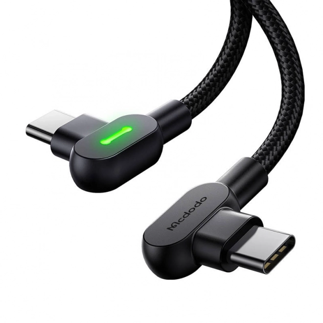 Kábel USB-C na USB-C 60W, 2m Čierny