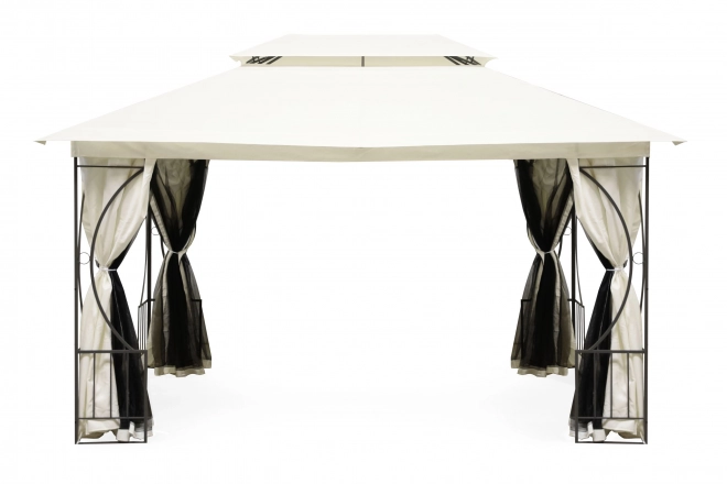 Stan záhradný pavilón 3x4m, moskytiéra a plné steny