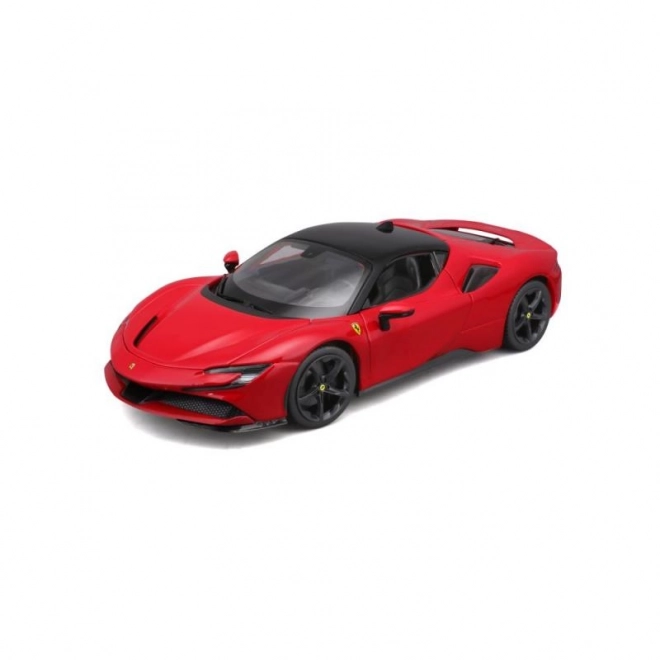 Ferrari SF90 Stradale červené kovové autíčko