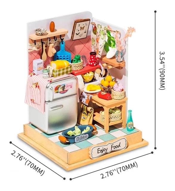 Kuchyňa - miniatúrny domček pre domácich majstrov