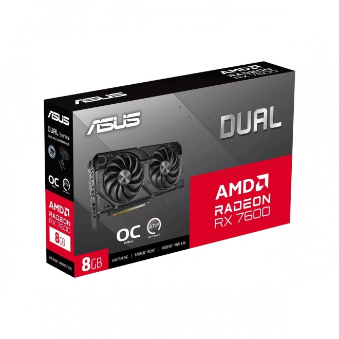 Grafická karta Dual Radeon RX 7600 EVO OC Edition 8GB GDDR6