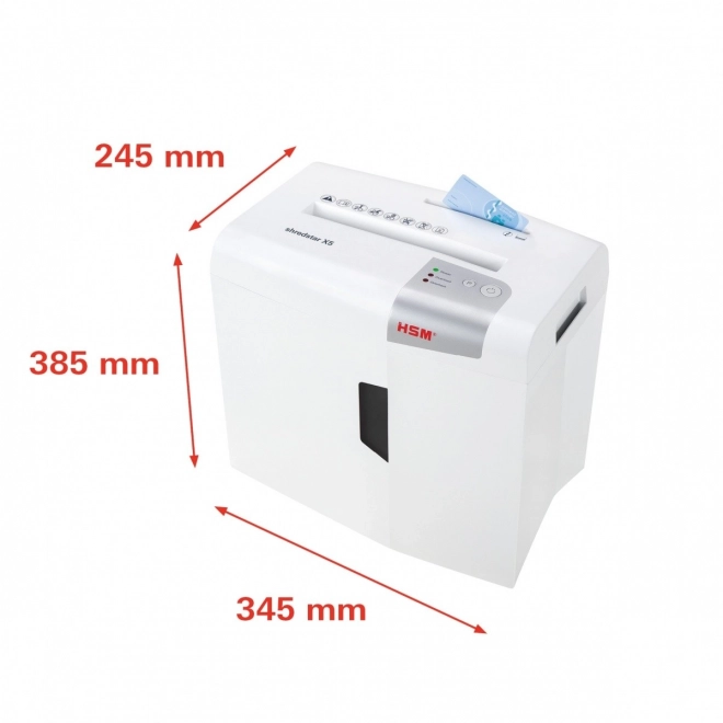 Náštrčka Shredstar X5 na ústrižky 4x30 mm, ochránka dát