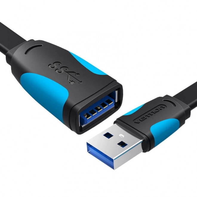 Káblový predlžovač USB 3.0 Vention, 1m, čierny