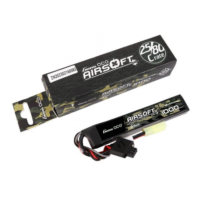 Lipo batéria pre airsoft Gens ace G-Tech 1000mAh 7,4V