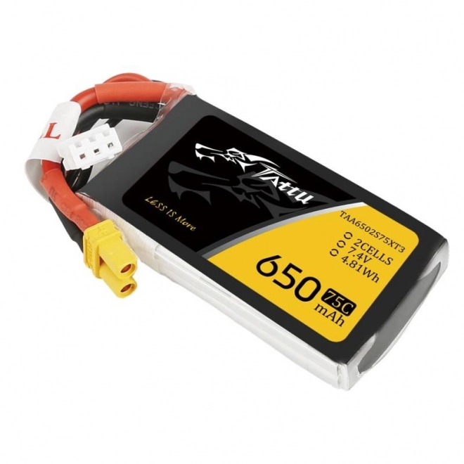 Akumulátor 650mAh 7.4V 75C Tattu Gens Ace