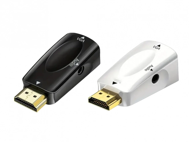 Konvertor z HDMI na VGA s audio