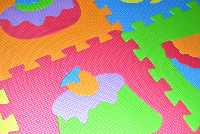 Penové puzzle 9 ks Jedlo