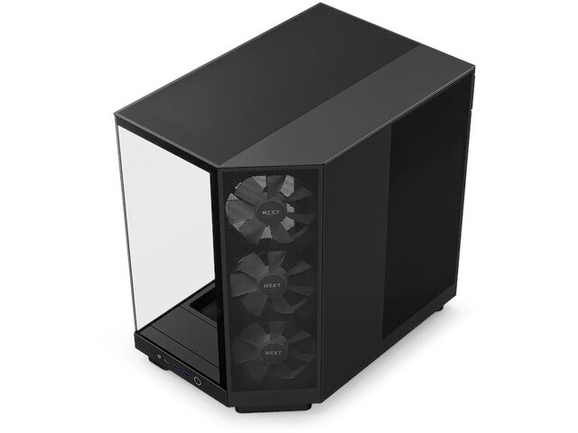 Počítačová skriňa s oknom NZXT H6 Flow RGB čierna