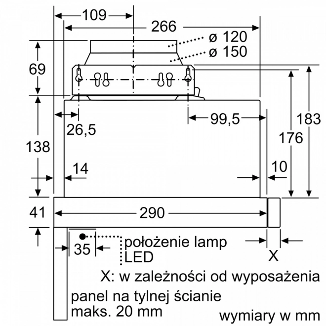 Tichý výkonný okap