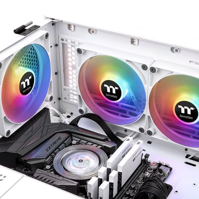 Ventilátor Thermaltake CT120 ARGB 12cm Dvojbalenie Snow
