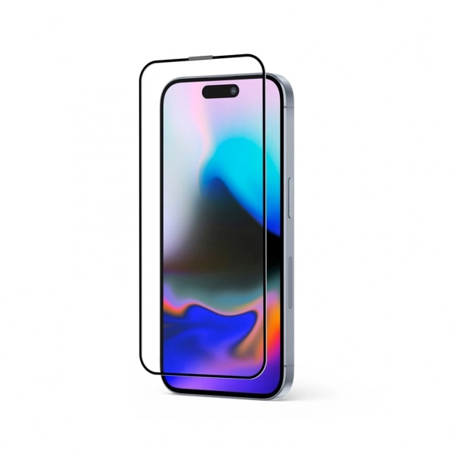 Antibakteriálne 3D pancierované sklo - tvrdené 9H Full Glue pre iPhone 16 + inštalačný rám – IPhone 16 Pro Max