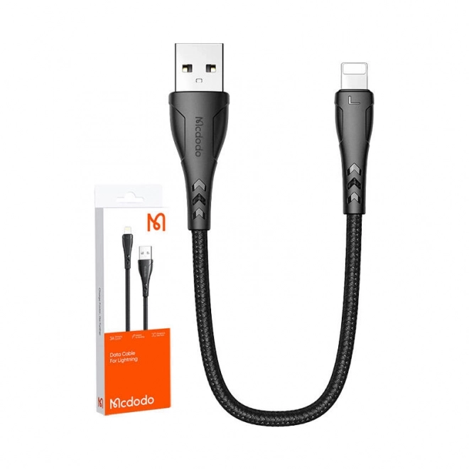 Kábel USB Lightning Mcdodo 20cm čierny