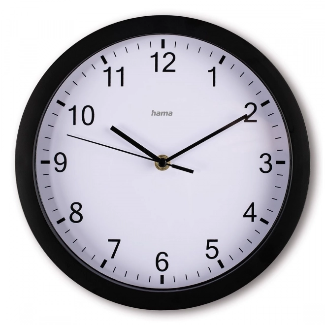 Nástenné hodiny Elba 25 cm čierne