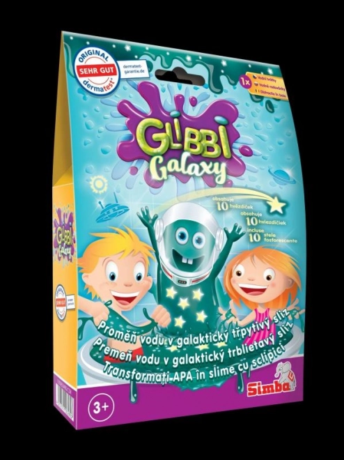 Glibbi Galaxy Slime Sliz s hviezdičkami