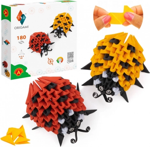 alexander kreatívna sada origami 3d – lienky