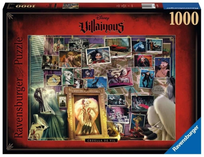 Ravensburger puzzle Villainous: Cruella de Vil 1000 dielikov