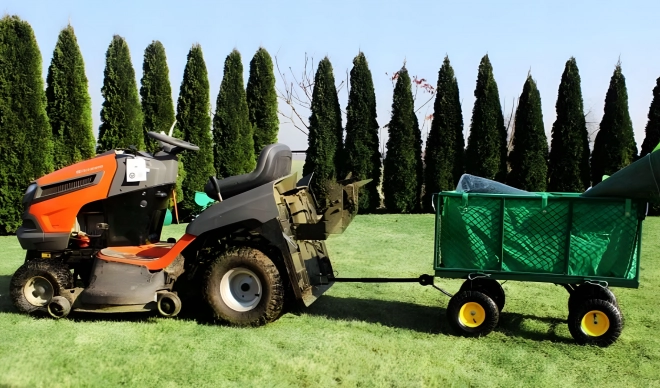 Záhradný transportný vozík MultiGarden s odklápacími stranami