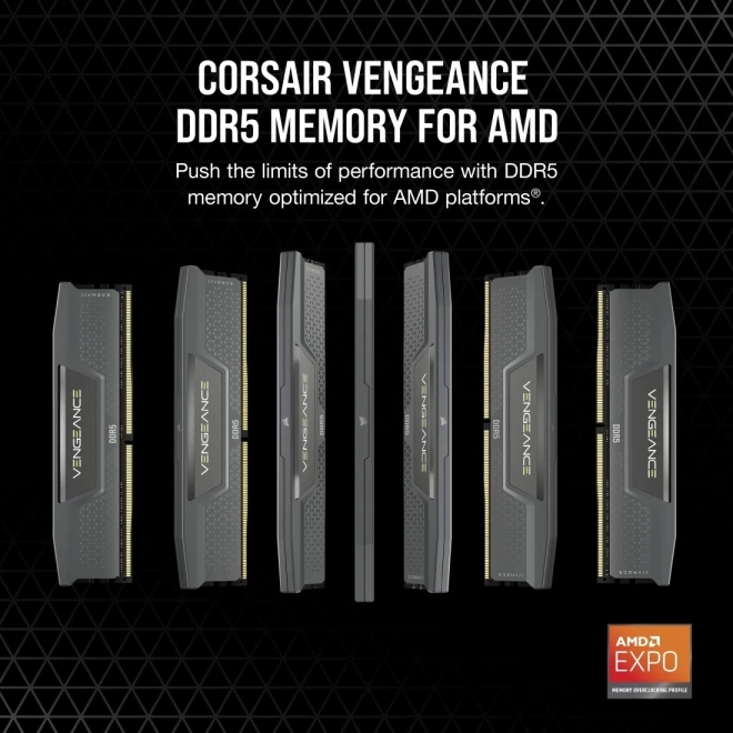 Pamäť DDR5 64GB Vengeance 6000MHz pre herné počítače