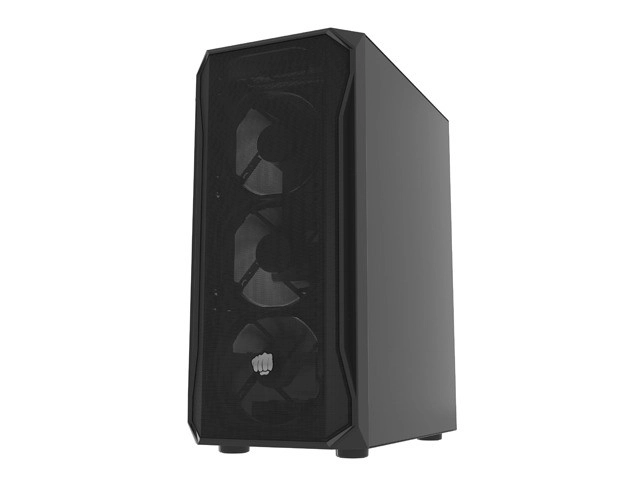 Herná skriňa Fury Shobo SH4F Midi Tower s oknom Čierna
