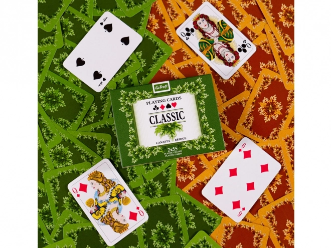 Trefl Klasické hracie karty Classic 2 x 55