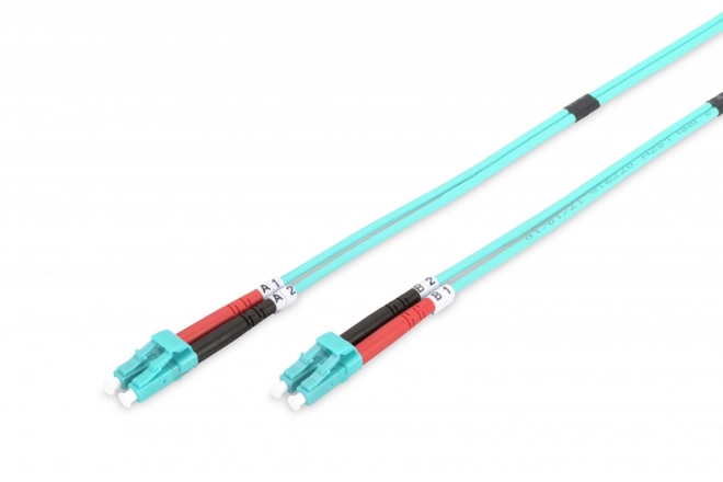 Optický kábel patchcord LC-LC MM 50/125 OM3 duplex 3m
