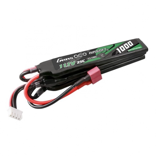 Lipo batéria Gens Ace 1000mAh 11.1V pre airsoft