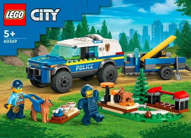 LEGO® City 60369 Výcvikové miesto mobilného policajného psa