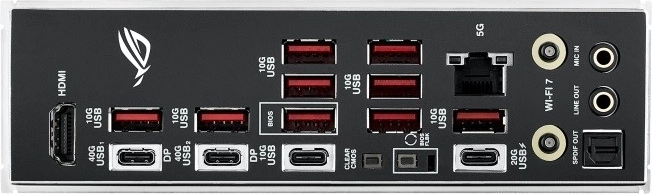 Extrémna konektivita: 2× USB4, Wi‑Fi 7 a 5GbE