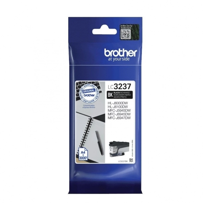 Čierna atramentová kazeta Brother pre MFC-J5945/J6945/HL-J6000