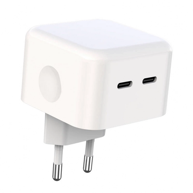 Nabíjačka do steny XO s dvojitým USB-C portom