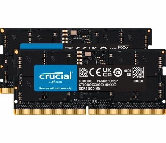 Pamäť pre notebook DDR5 SODIMM 32GB Crucial