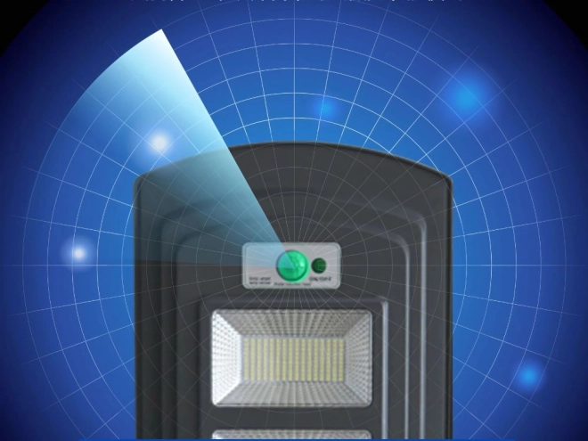 Solárna LED pouličná lampa s diaľkovým ovládaním