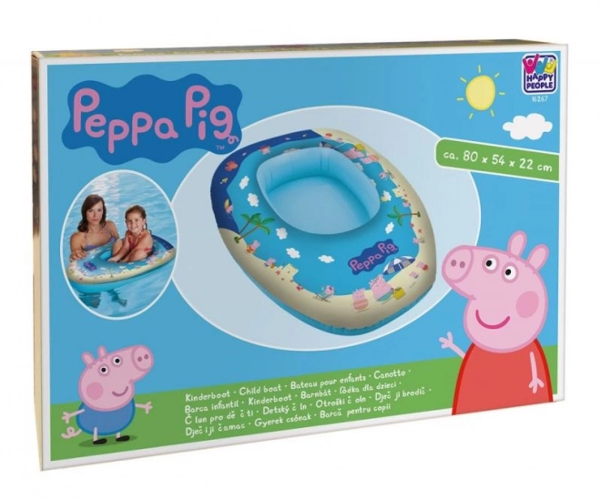 Nafukovací čln Peppa Pig pre deti