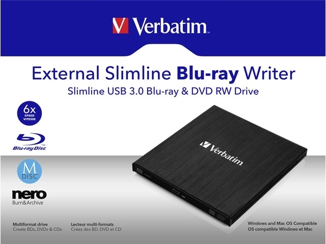 Externá Blu-Ray napaľovačka USB 3.0