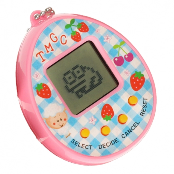 Tamagotchi modré vajíčko hračka – Ružová