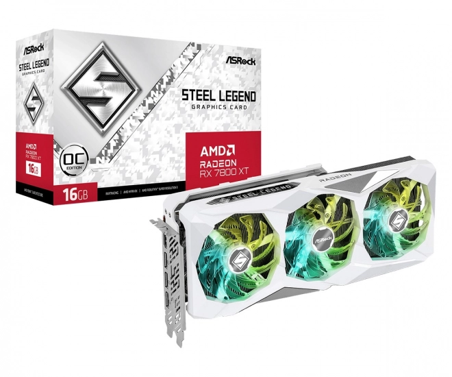 Grafická karta radeon RX 7800 XT Steel Legend OC